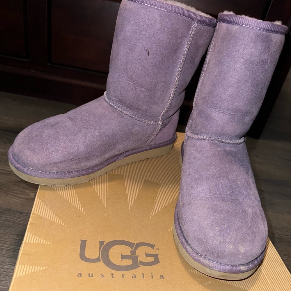 UGG Australia Purple Short Boots